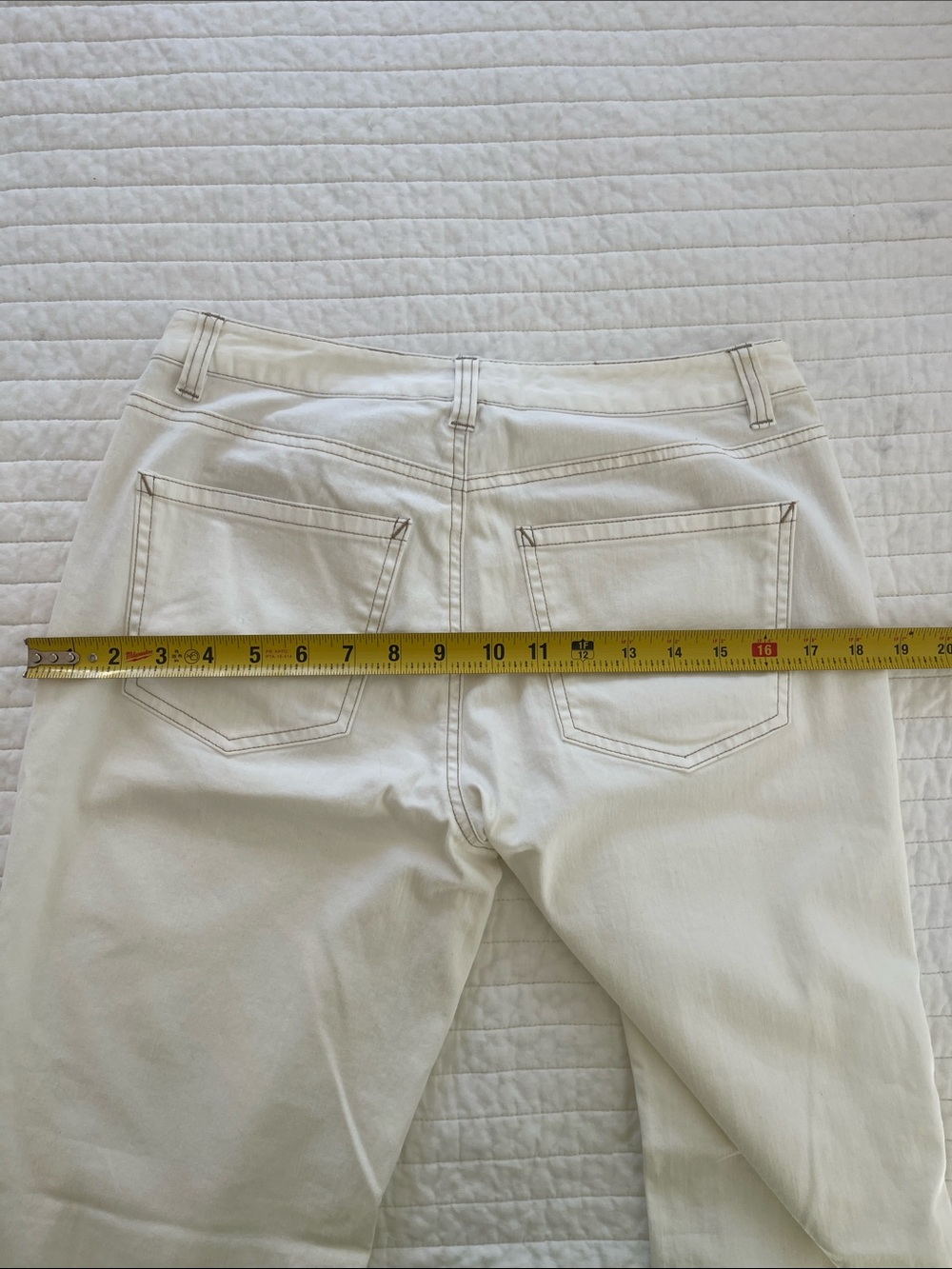 Wide Leg Talbots White/Cream - Picture 7 of 7